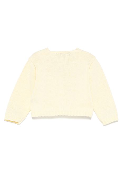 Cardigan in cotone LITTLE BEAR | 1001GIALLO